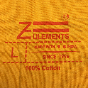 1 color tagless printing zuluments