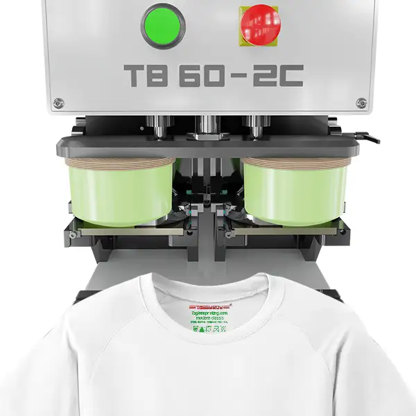 tagless printing 2c machine