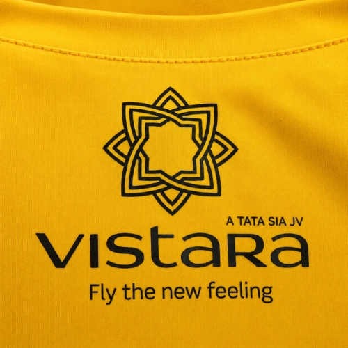 Printing on the cotton-polyester knit fabric of a T-shirt | Vistara |pad printing on fabric |textile pad printing |garment pad printing |apparel pad printing |hosiery pad printing |clothing logo pad printing |tagless pad printing |neck label pad printing