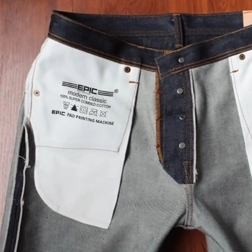 tagless-printing-on-inner-cotton jean-pocket |Tagless Printing on Inner Cotton Jean Pocket | Inner Pocket Tagless Printing | Cotton Jean Pocket Printing | Denim Pocket Tagless Printing | Pad Printing on Cotton Jean Pocket | Custom Tagless Printing on Denim Pocket | Inner Jeans Pocket Branding Printing | Cotton Denim Pocket Label Printing | Durable Tagless Printing on Jean Pocket | Soft Feel Tagless Pocket Printing | Garment Pocket Pad Printing | Jeans Inner Pocket Logo Printing | Apparel Tagless Printing on Cotton Pocket | Wash Resistant Jean Pocket Printing | Fashion Denim Pocket Printing | Textile Pocket Branding Printing | Seamless Tagless Pocket Printing | Denim Garment Label Printing | Custom Apparel Pocket Printing | Industrial Garment Pad Printing
          